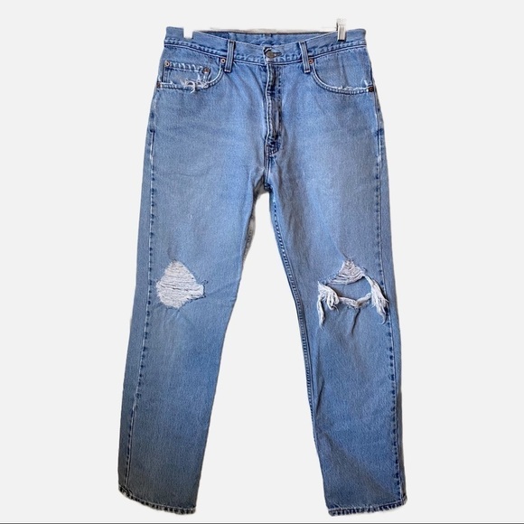 Levi’s Vintage 505 Regular Fit Straight Leg Denim Jeans - Picture 14 of 14